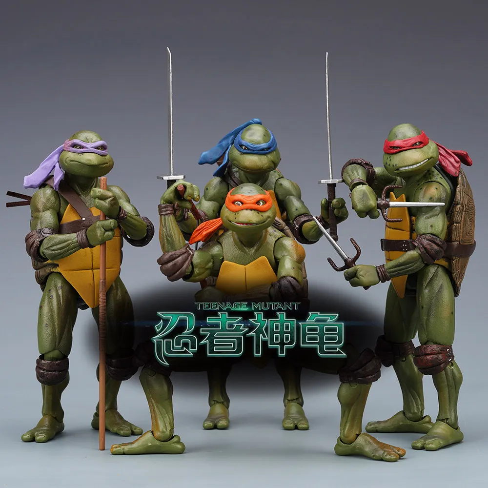 Neca Teenage Mutant Ninja Turtles 7 Inch Action Figures Limited Edition TMNT 4-Pack Statue Decoration Collectible Gift For Fans
Neca Teenage Mutant Ninja Turtles 7 Inch Action Figures Limited Edition TMNT 4-Pack Statue Decoration Collectible Gift For Fans