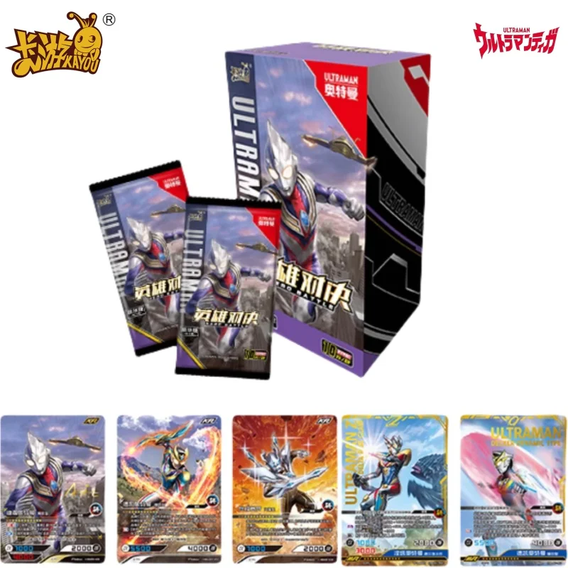 KAYOU Genuine Ultraman Card Hero Vs. Hero Series KR Game Collection Card MR Card Animation Toy Peripheral Gift Original Box
KAYOU Genuine Ultraman Card Hero Vs. Hero Series KR Game Collection Card MR Card Animation Toy Peripheral Gift Original Box