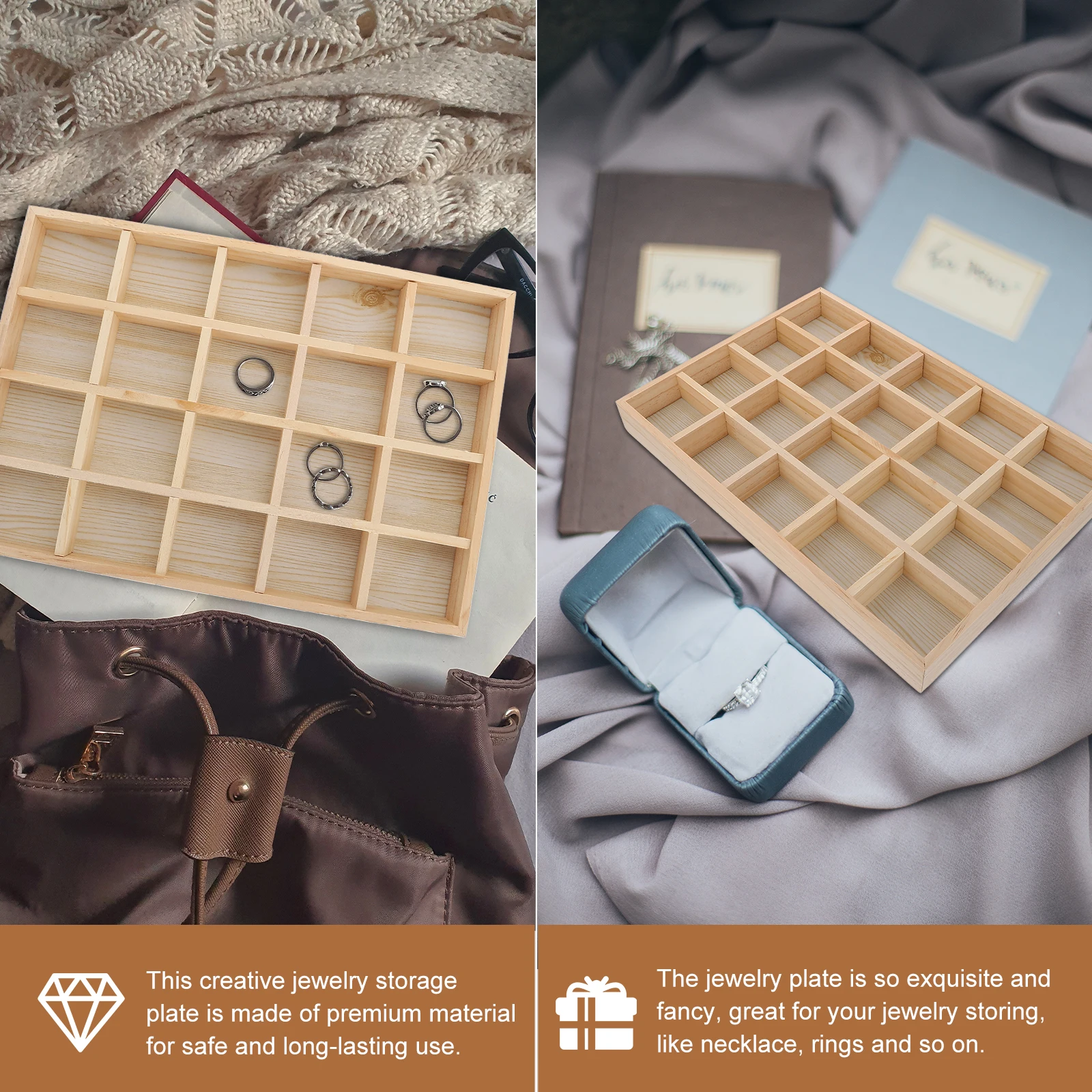 Premium Jewelry Tray Display Plate Storage Holder Desktop Decor For Rings Necklaces Coins Bedroom Living Room Organizing
Premium Jewelry Tray Display Plate Storage Holder Desktop Decor For Rings Necklaces Coins Bedroom Living Room Organizing