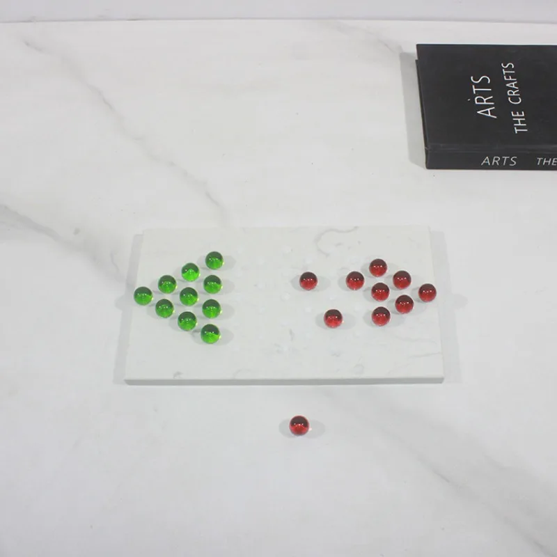 Modern minimalist creative marble acrylic chess board, ornament model room coffee table creative soft decoration
Modern minimalist creative marble acrylic chess board, ornament model room coffee table creative soft decoration