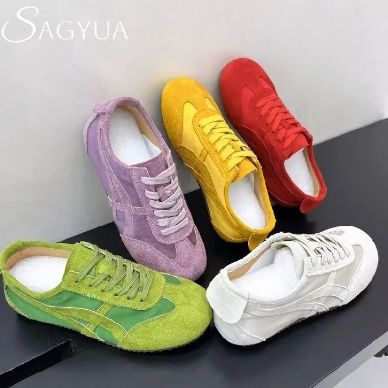 Women Flats Sport Shoes Casual Sneakers Summer Sandals 2025 New Running Lace-Up Shoes Trend Hiking Comfort Zapatillas De Mujer 
Women Flats Sport Shoes Casual Sneakers Summer Sandals 2025 New Running Lace-Up Shoes Trend Hiking Comfort Zapatillas De Mujer