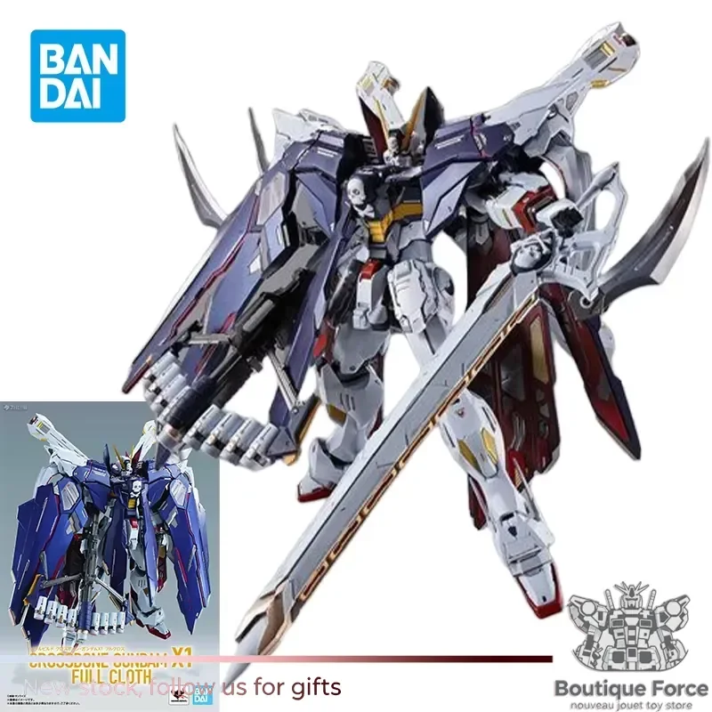 Bandai METAL BUILD MB Cross Bone Gundam X1 Full Cloth Action Figure Anime Model Toy Gift Official Original Collection
Bandai METAL BUILD MB Cross Bone Gundam X1 Full Cloth Action Figure Anime Model Toy Gift Official Original Collection
