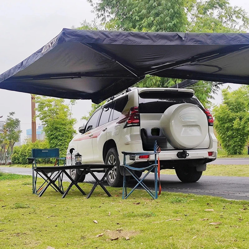 Hot Selling Camping Outdoor 2M/2.5M Retractable Standing 270 Awning Rooftop Tent Fou High Quality
Hot Selling Camping Outdoor 2M/2.5M Retractable Standing 270 Awning Rooftop Tent Fou High Quality