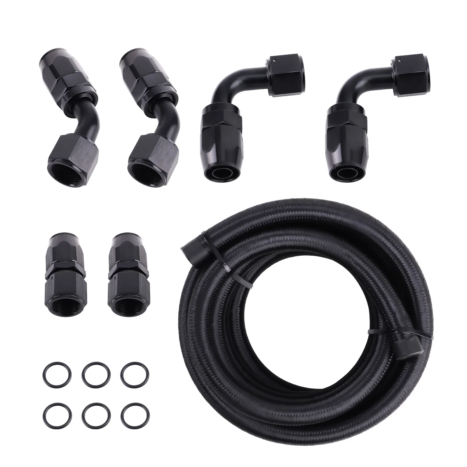 10AN 3.5M Nylon Stainless Steel Braided Oil Fuel Line & Fitting Hose End Adapter
10AN 3.5M Nylon Stainless Steel Braided Oil Fuel Line & Fitting Hose End Adapter