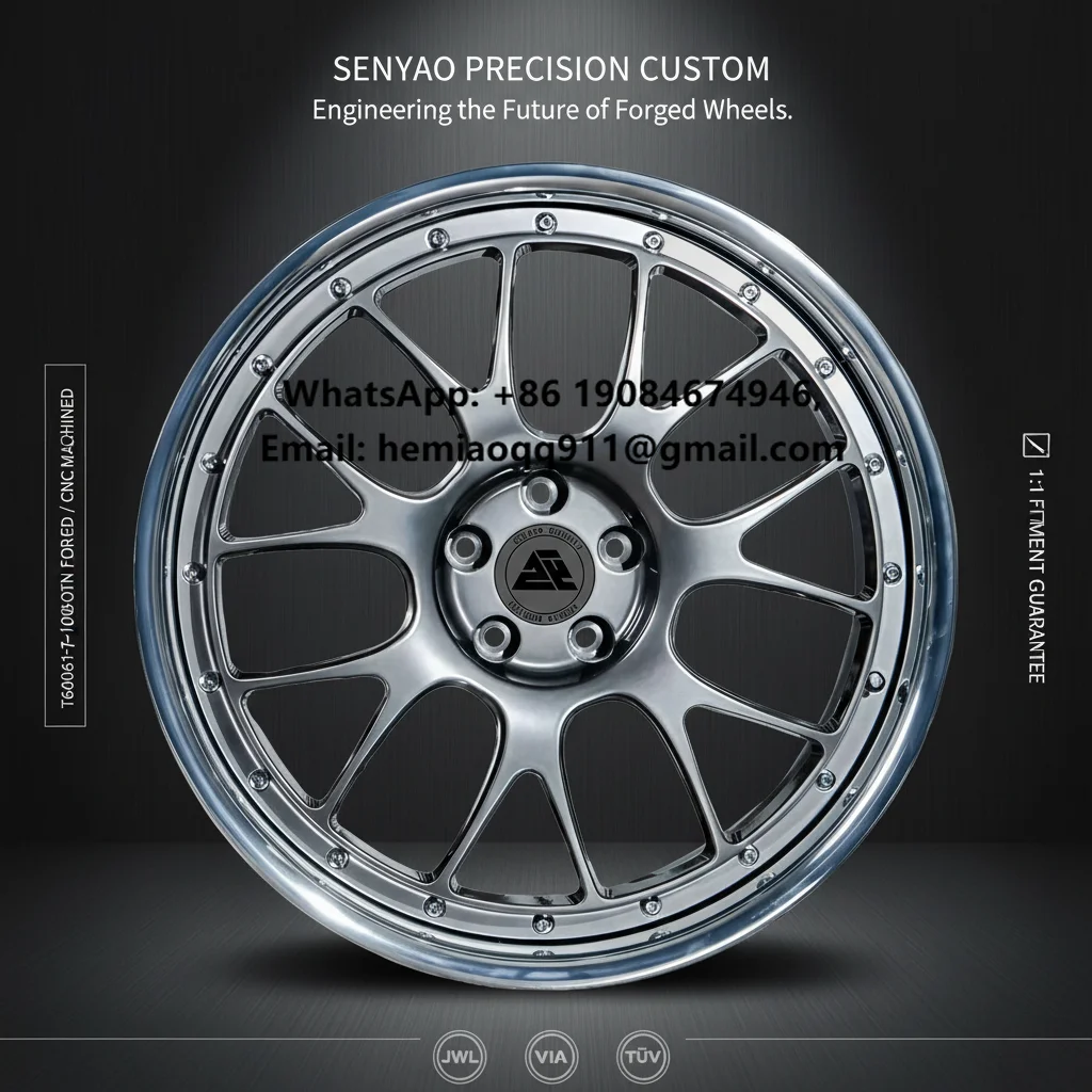 Super Deep Concave 2-PC Forged Aluminium Alloy Wheels for GTR | New 10,000 Ton Forged Custom Rims with 40mm ET
Super Deep Concave 2-PC Forged Aluminium Alloy Wheels for GTR | New 10,000 Ton Forged Custom Rims with 40mm ET