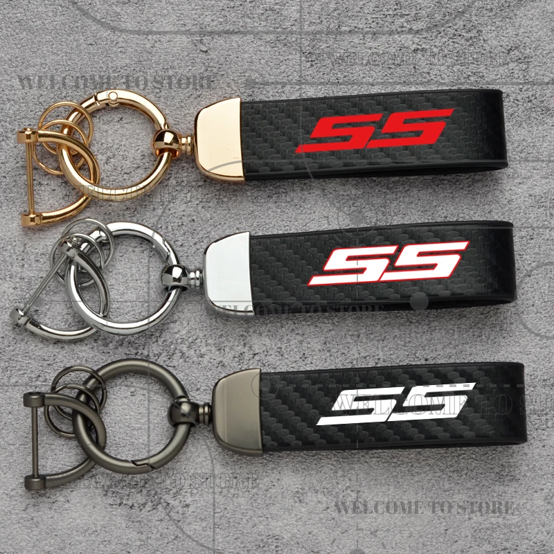 Carbon Fiber For Chevrolet SS Sport Emblem Cruze Camaro Captiva Aveo Lacetti Fashion Leather Keychain Men Women Car Key Ring
Carbon Fiber For Chevrolet SS Sport Emblem Cruze Camaro Captiva Aveo Lacetti Fashion Leather Keychain Men Women Car Key Ring