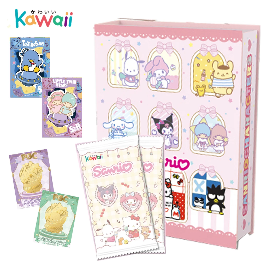 Genuine Sanrio Card Fun Cartoon Anime Characters Limited Game Collection Theater Stage Feature Theme Cards Birthday Toy Gifts
Genuine Sanrio Card Fun Cartoon Anime Characters Limited Game Collection Theater Stage Feature Theme Cards Birthday Toy Gifts
