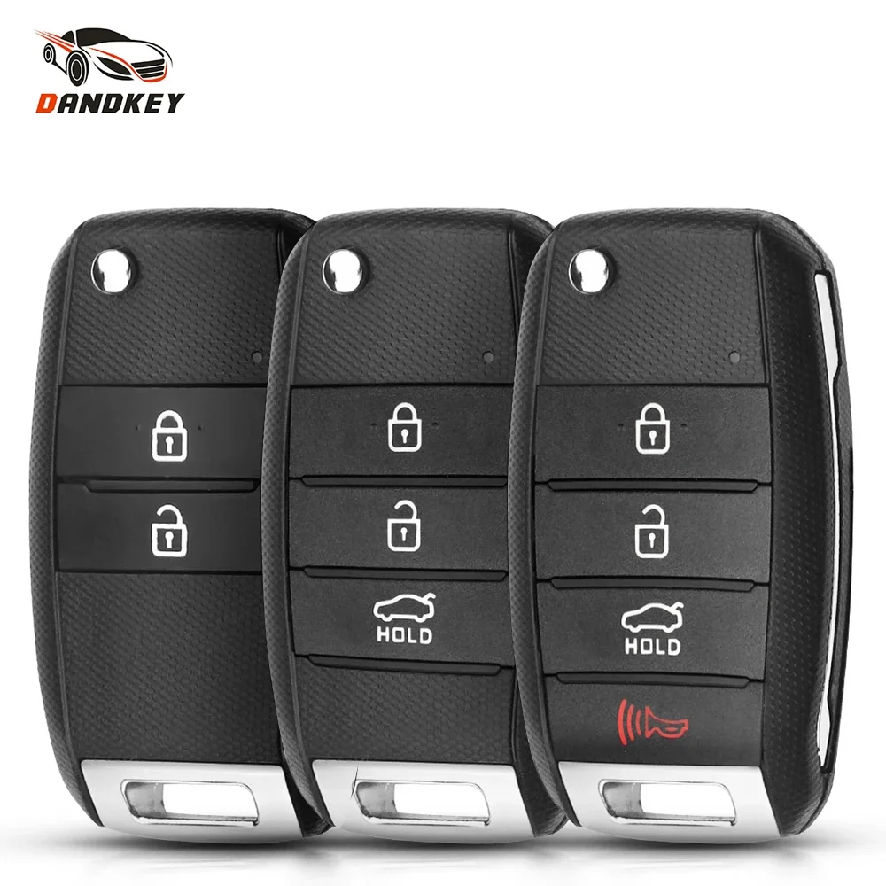 Dandkey Replacement Car Key Shell Fit For KIA K2 K5 Sorento Soul Carens Sportage Key Flip Remote Key Entry Case Fob 3/4 Buttons
Dandkey Replacement Car Key Shell Fit For KIA K2 K5 Sorento Soul Carens Sportage Key Flip Remote Key Entry Case Fob 3/4 Buttons