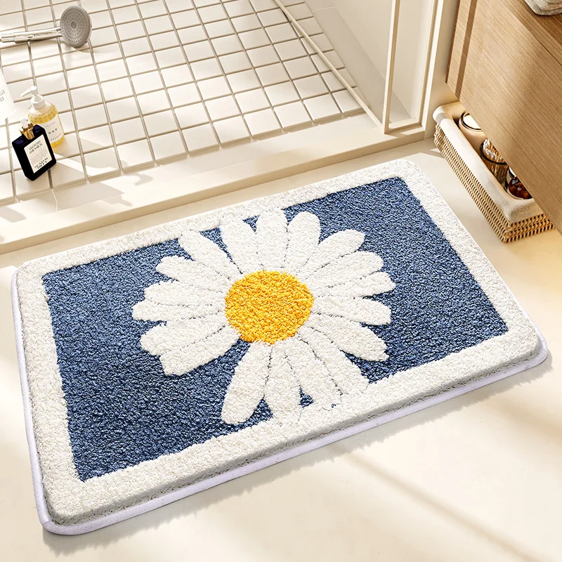 Daisy Bath Rug - 3D Embossed Texture Bathroom Carpet, High-Capacity Absorption & Fast Dry Tech with High-Density Flocking
Daisy Bath Rug - 3D Embossed Texture Bathroom Carpet, High-Capacity Absorption & Fast Dry Tech with High-Density Flocking