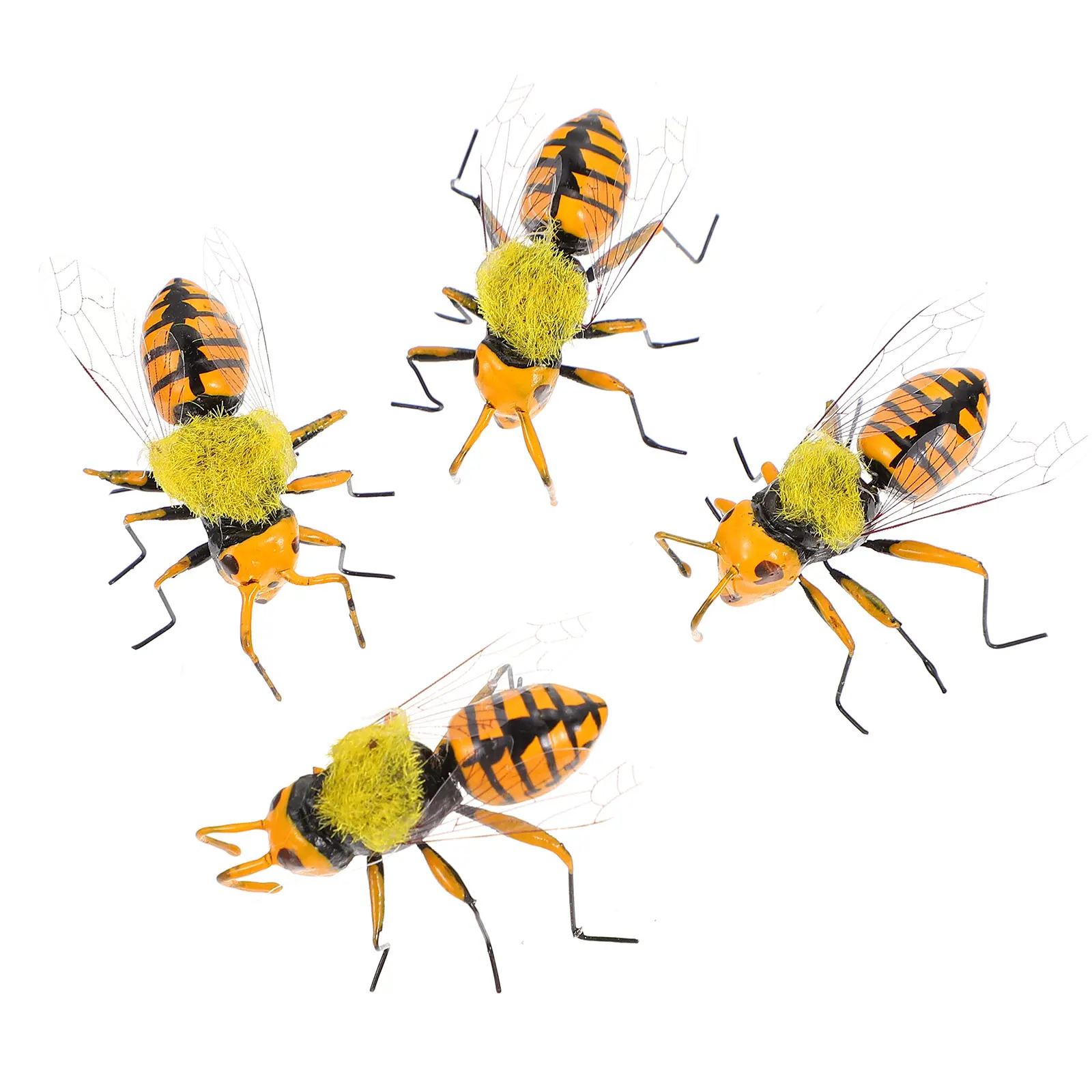 4pcs Simulated Figurines Mini Garden Stakes Outdoor Honeybee Clay Iron Wire Insect Decoration Gifts Gardening Supplies
4pcs Simulated Figurines Mini Garden Stakes Outdoor Honeybee Clay Iron Wire Insect Decoration Gifts Gardening Supplies
