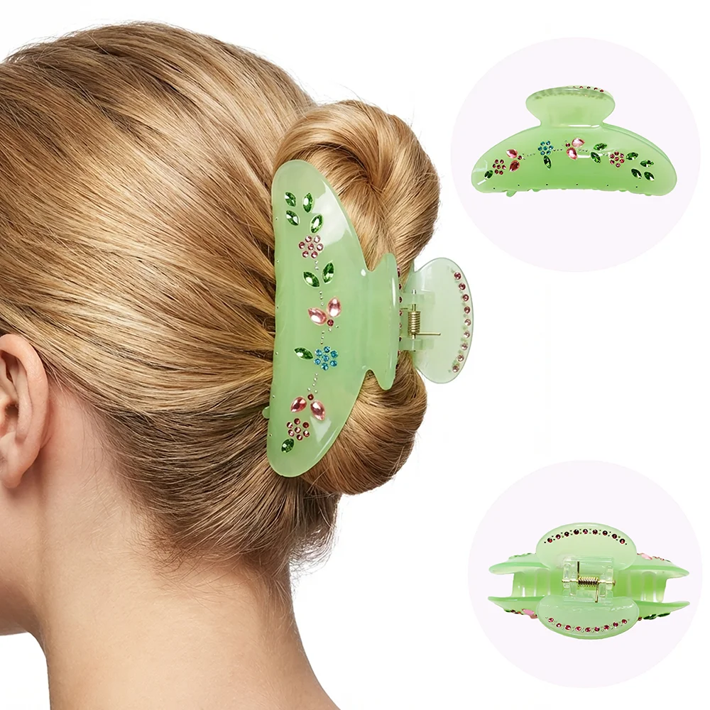 Заколка для волос в стиле ретро со свежим листом, стильные аксессуары для волос из ацетата, простой дизайн, привлекательные украшения для волос для укладки
Заколка для волос в стиле ретро со свежим листом, стильные аксессуары для волос из ацетата, простой дизайн, привлекательные украшения для волос для укладки