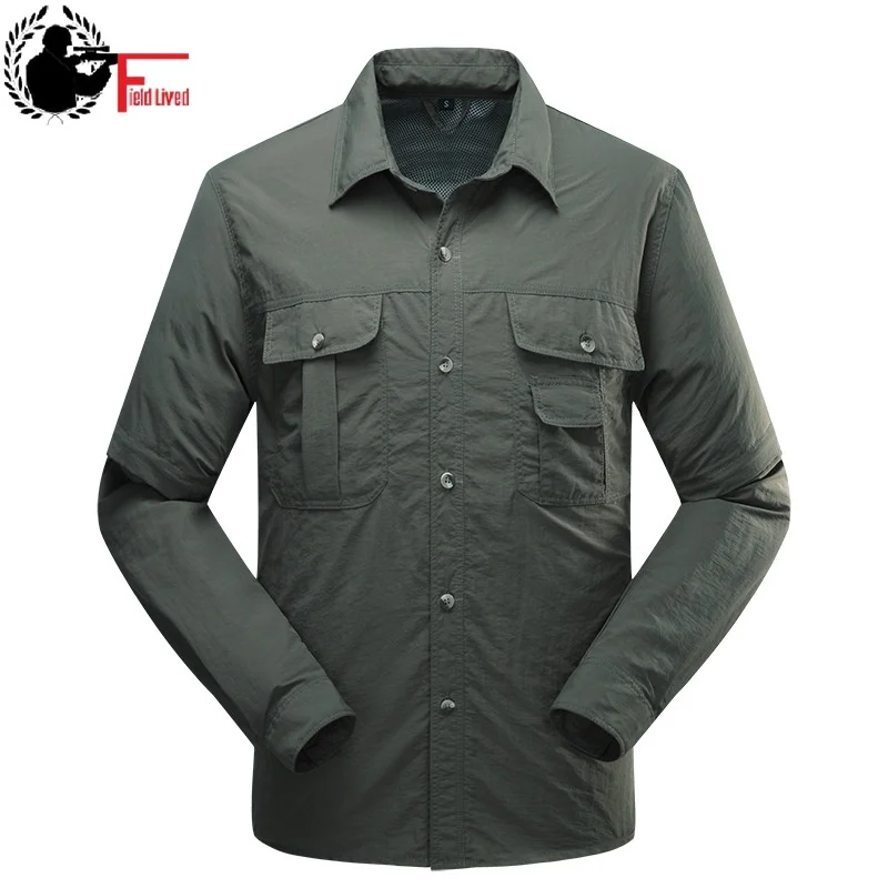 Military Style Mens Shirts Tactical Shirt Summer Quick Drying Sleeves Detachable Army Clothing Male Breathable Work Wear
Military Style Mens Shirts Tactical Shirt Summer Quick Drying Sleeves Detachable Army Clothing Male Breathable Work Wear