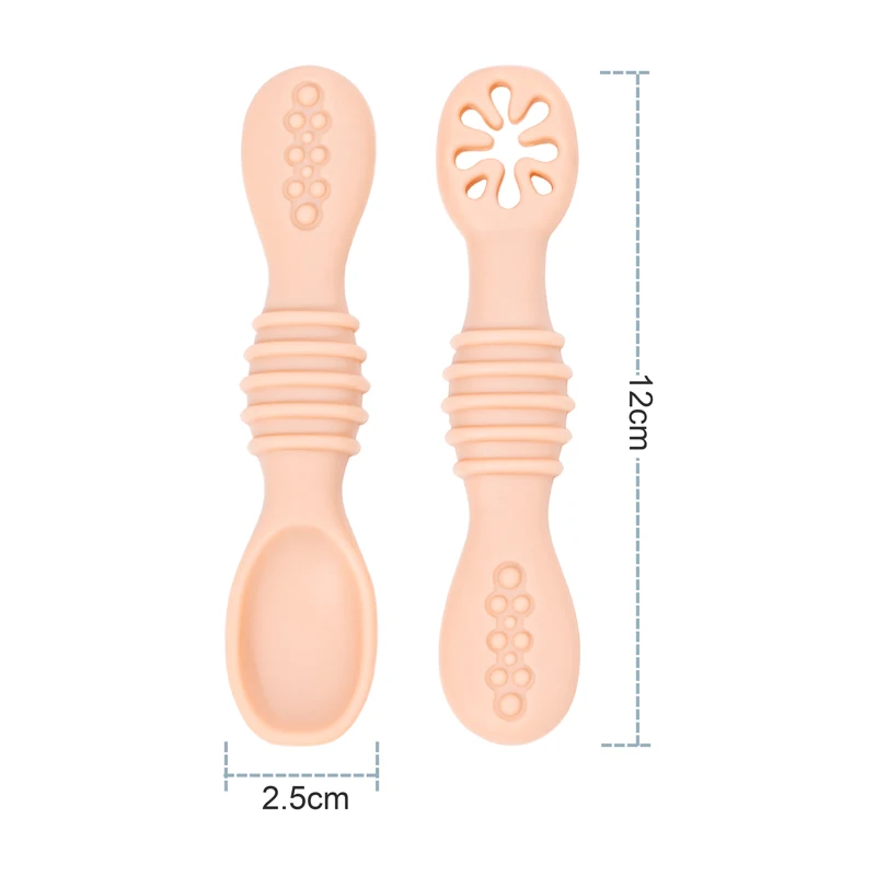 Baby Spoon Fork Set Food Grade Silicone Sticky Spoon Children Cutlery Training Spoon Feeding Tableware Soft Kitchen Accessories
Baby Spoon Fork Set Food Grade Silicone Sticky Spoon Children Cutlery Training Spoon Feeding Tableware Soft Kitchen Accessories
