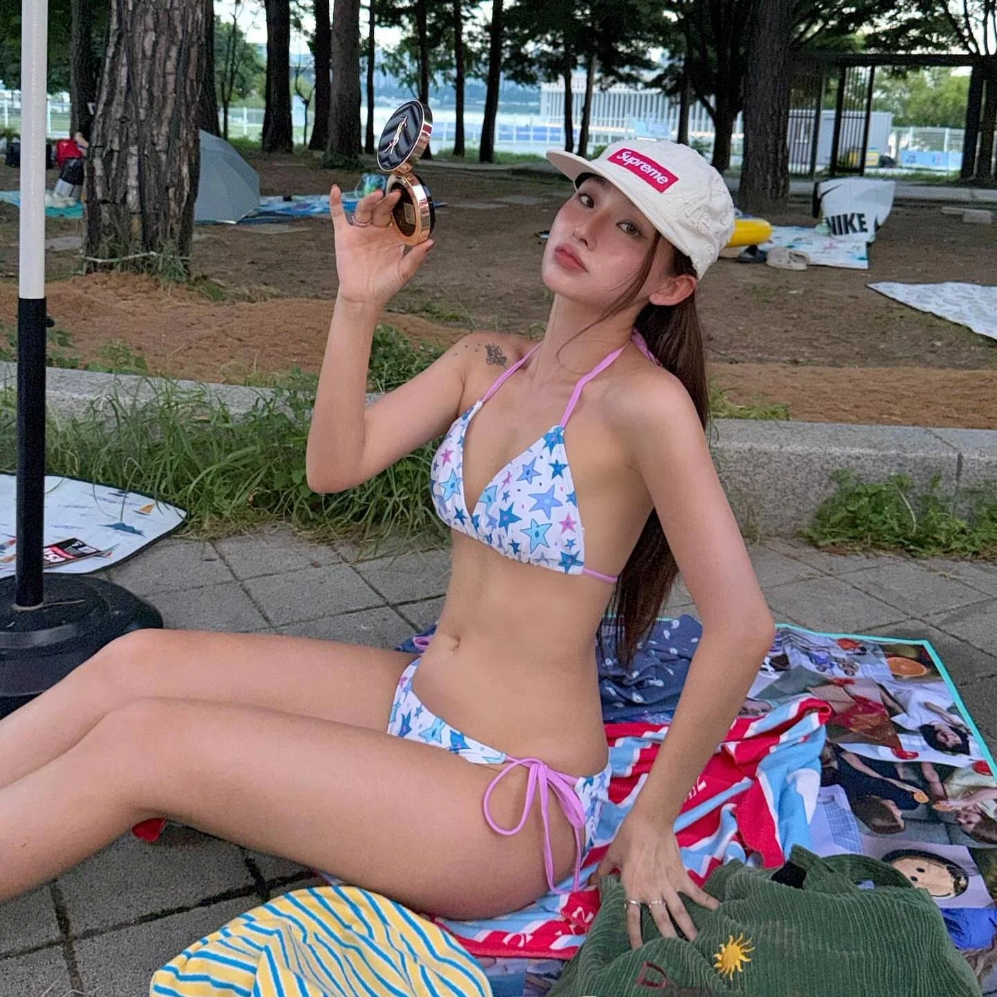 Dopne Girl Star Tie Bikini High-End Feeling 2026 New Thermal Beach Vaion Separate Swimsuit Women's Star Bikini
Dopne Girl Star Tie Bikini High-End Feeling 2026 New Thermal Beach Vaion Separate Swimsuit Women's Star Bikini