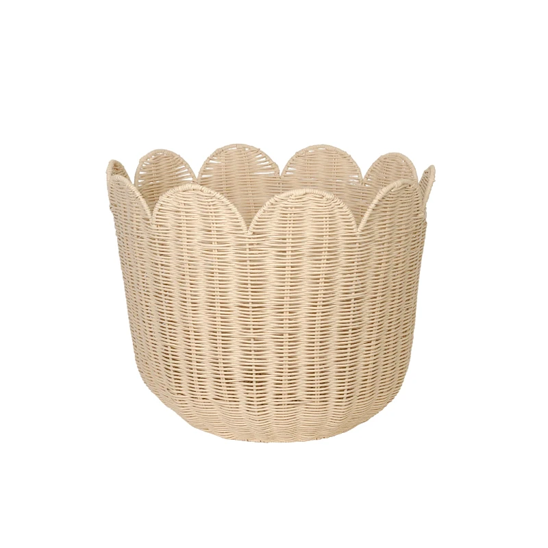 Nordic Rattan Storage Baskets Lace Design Toy Organization Homestay Bedroom Sundries Baskets Handmade Weaving Home Decoration
Nordic Rattan Storage Baskets Lace Design Toy Organization Homestay Bedroom Sundries Baskets Handmade Weaving Home Decoration
