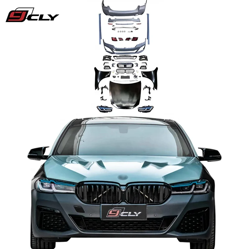 CLY BMW 5 - Series F10 to G30 MT 2021 - 2022 M - TECH Body Kit | Front & Rear Bumpers + Headlights + Taillights
CLY BMW 5 - Series F10 to G30 MT 2021 - 2022 M - TECH Body Kit | Front & Rear Bumpers + Headlights + Taillights