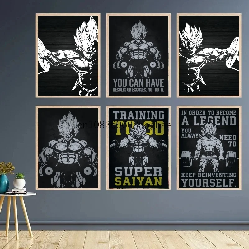 High Quality Canvas Anime Dragon Ball Goku HD Picture Poster Gym Decorative Art Interior Paintings Fashion Wall Paintings Gifts
High Quality Canvas Anime Dragon Ball Goku HD Picture Poster Gym Decorative Art Interior Paintings Fashion Wall Paintings Gifts