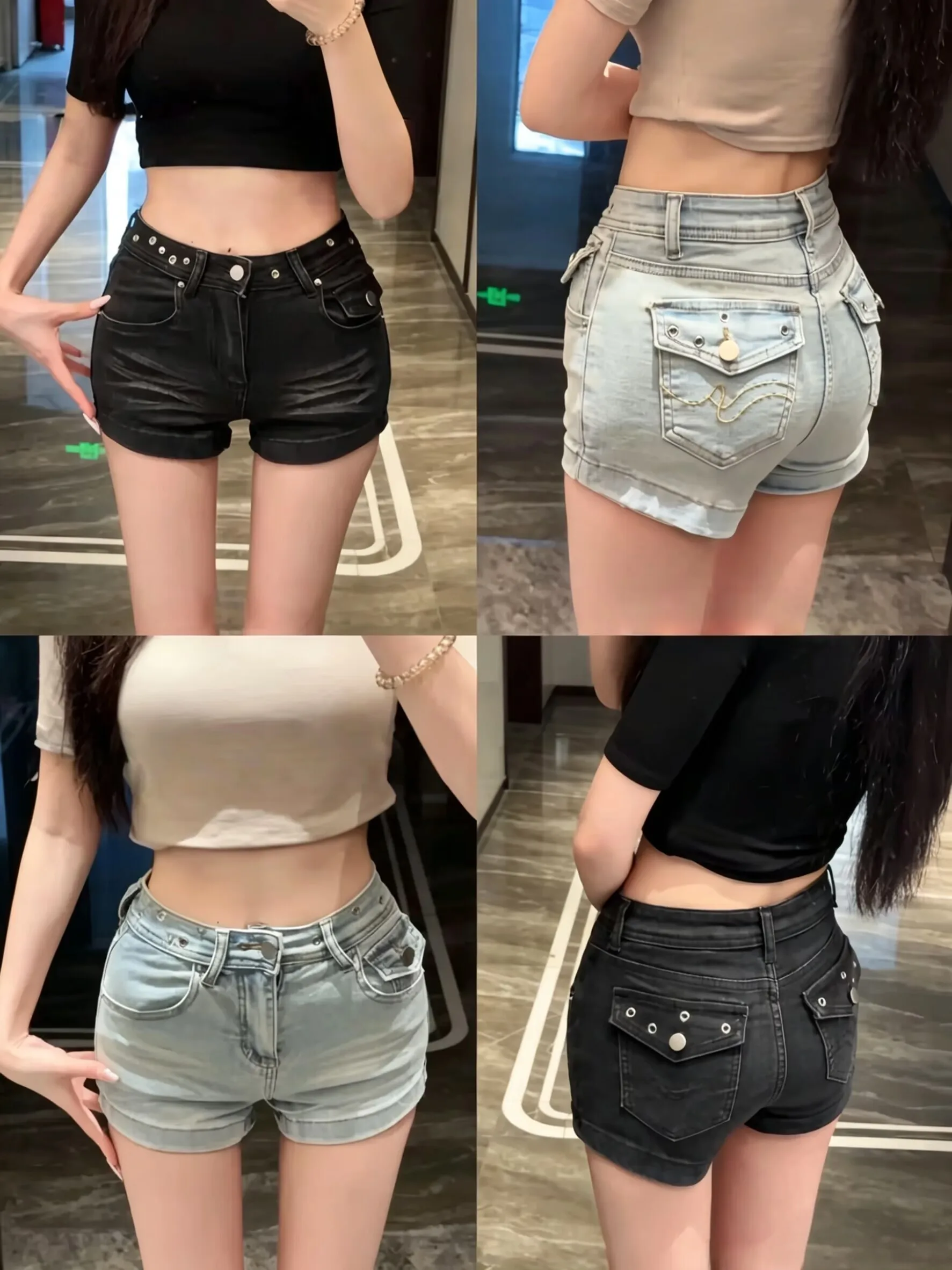Heavy Embroidery High Waist Slim Fit Denim Shorts Women's Fashion Spring Cotton Stretch Fabric A-Line Short Pants
Heavy Embroidery High Waist Slim Fit Denim Shorts Women's Fashion Spring Cotton Stretch Fabric A-Line Short Pants
