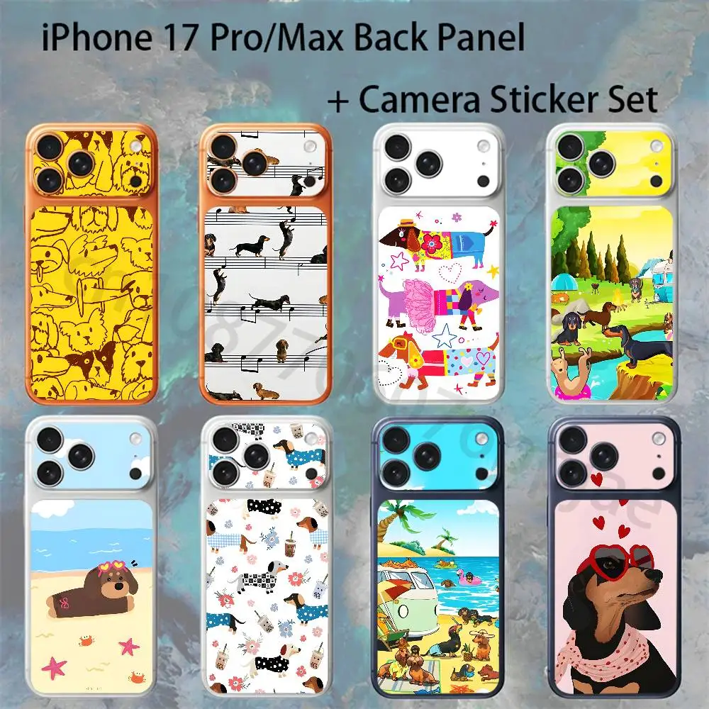 Cute Dachshund For iPhone 17pro/proMax Full body Back Cover Decal Skin Colorful Rear Protective Sticker Film
Cute Dachshund For iPhone 17pro/proMax Full body Back Cover Decal Skin Colorful Rear Protective Sticker Film