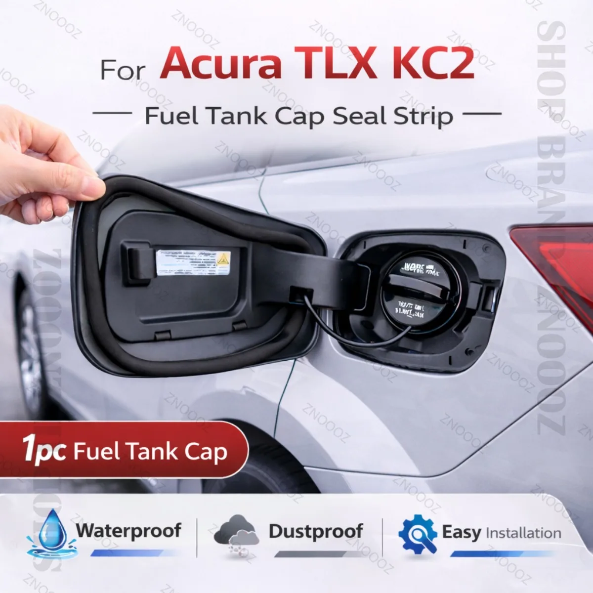 Car Seal Strip Rubber Double Layer Dustproof Waterproof Sealing Protector Gas Cap Trim 1pc Fuel Tank Cover For Acura TLX KC2
Car Seal Strip Rubber Double Layer Dustproof Waterproof Sealing Protector Gas Cap Trim 1pc Fuel Tank Cover For Acura TLX KC2