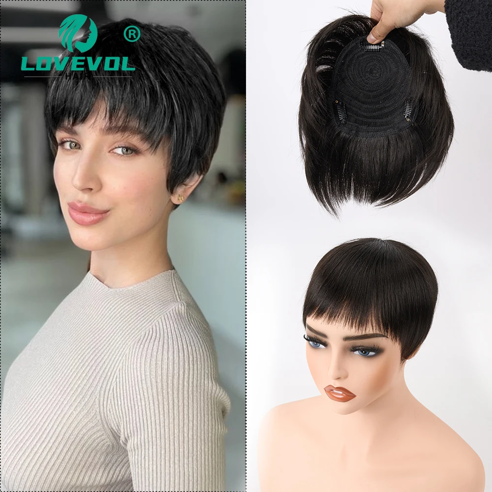 Lovevol 35G Short Topper Hair Replacement Patch for Women Thin and Light Design Short Hair Wig to Cover Baldness Hairpiece
Lovevol 35G Short Topper Hair Replacement Patch for Women Thin and Light Design Short Hair Wig to Cover Baldness Hairpiece