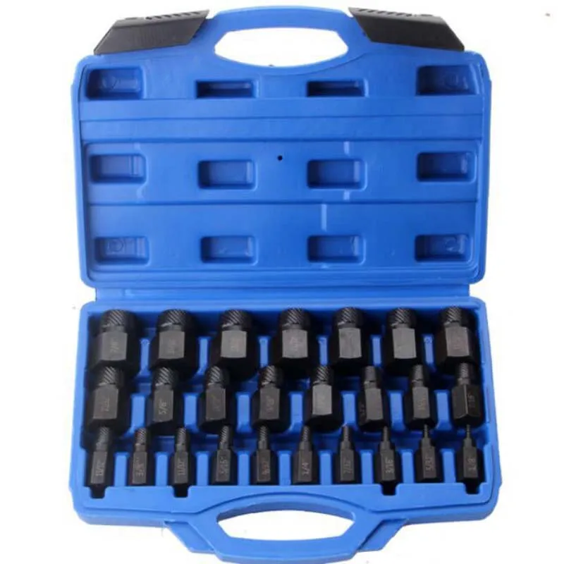 25-Piece Set Multi-spline Screw Removal Tool Screw Sliding Wire Broken Wire Broken Screw Removal Tool Auto Maintenance Tool
25-Piece Set Multi-spline Screw Removal Tool Screw Sliding Wire Broken Wire Broken Screw Removal Tool Auto Maintenance Tool