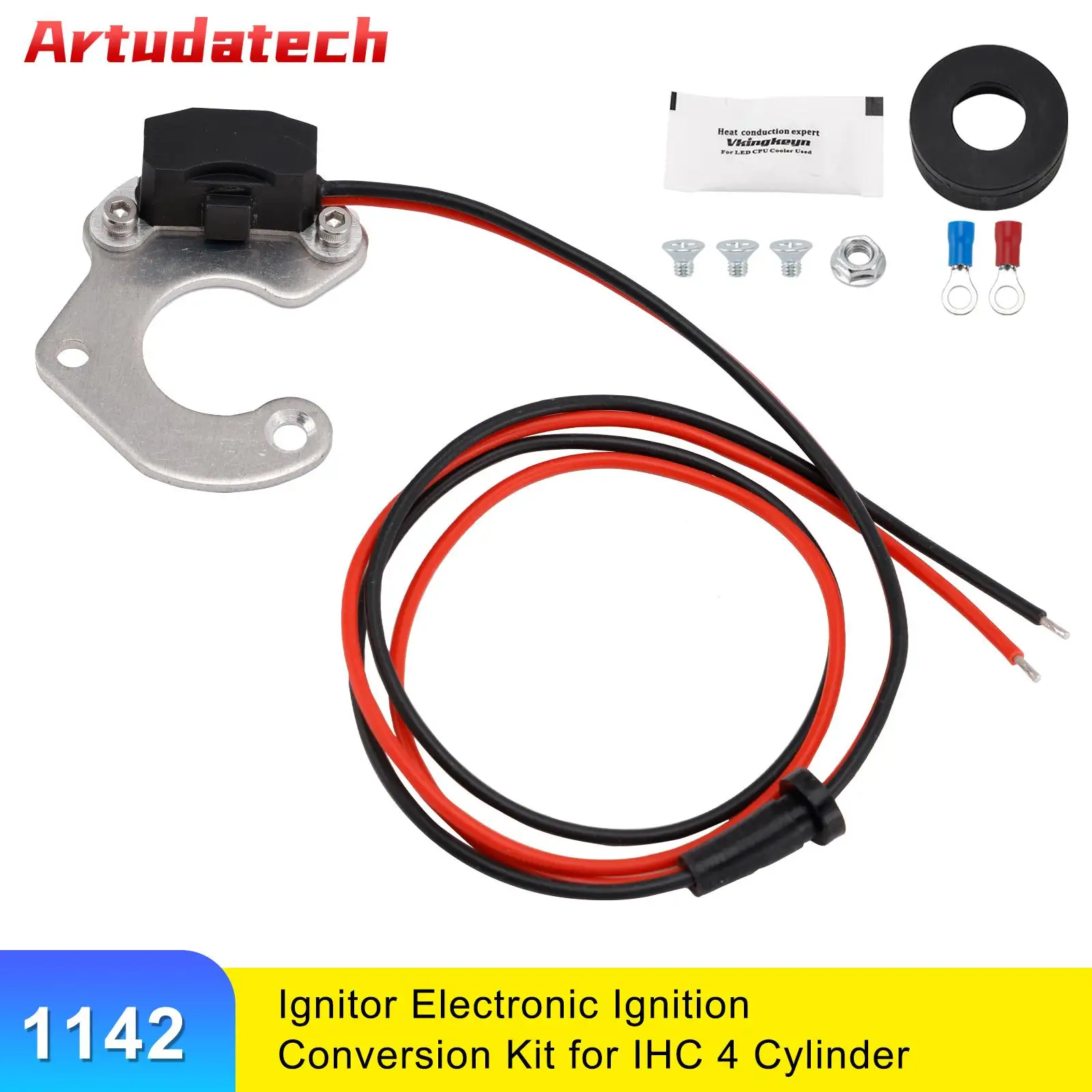 Artudatech 1442 Ignitor Electronic Ignition Conversion Kit for IHC 4 Cylinder Car Accessories
Artudatech 1442 Ignitor Electronic Ignition Conversion Kit for IHC 4 Cylinder Car Accessories