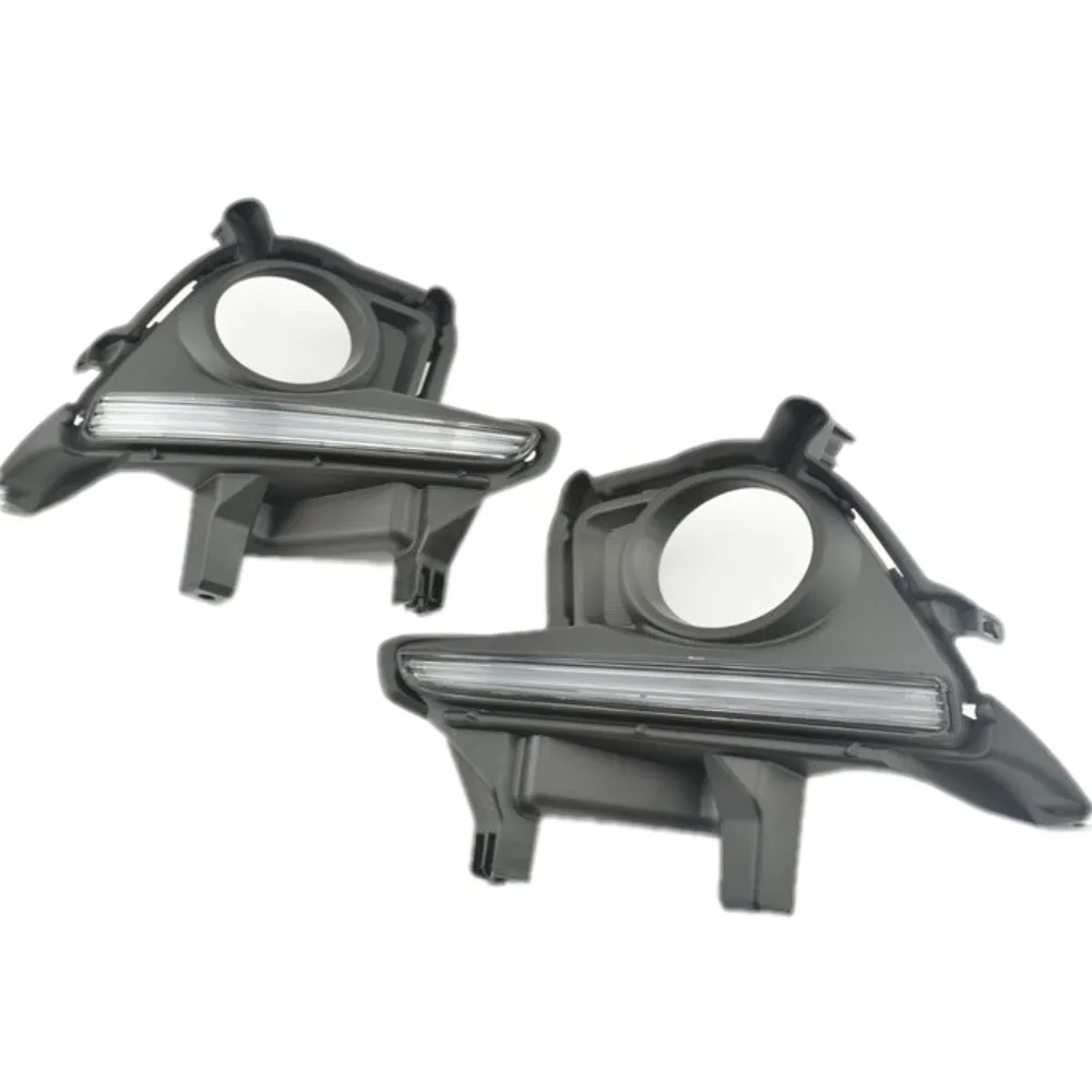 July King Car Daytime Running Lights compatible for Toyota Highlander 2014-2018, 6000K LED Front Bumper DRL, 1:1 replacement
July King Car Daytime Running Lights compatible for Toyota Highlander 2014-2018, 6000K LED Front Bumper DRL, 1:1 replacement