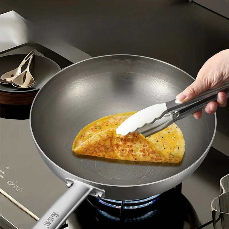 LMM non-stick wok stainless steel household gas induction cooker special wok
LMM non-stick wok stainless steel household gas induction cooker special wok