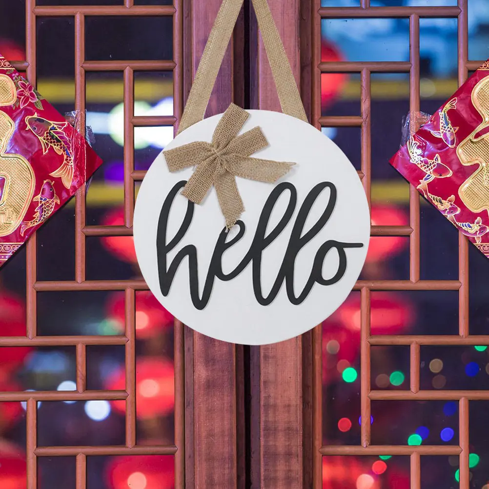 Wooden Front Door Welcome Sign Hanging Ornament Spring Garden Decor Porch Entryway Business Open Indicator Clear Large Visible
Wooden Front Door Welcome Sign Hanging Ornament Spring Garden Decor Porch Entryway Business Open Indicator Clear Large Visible
