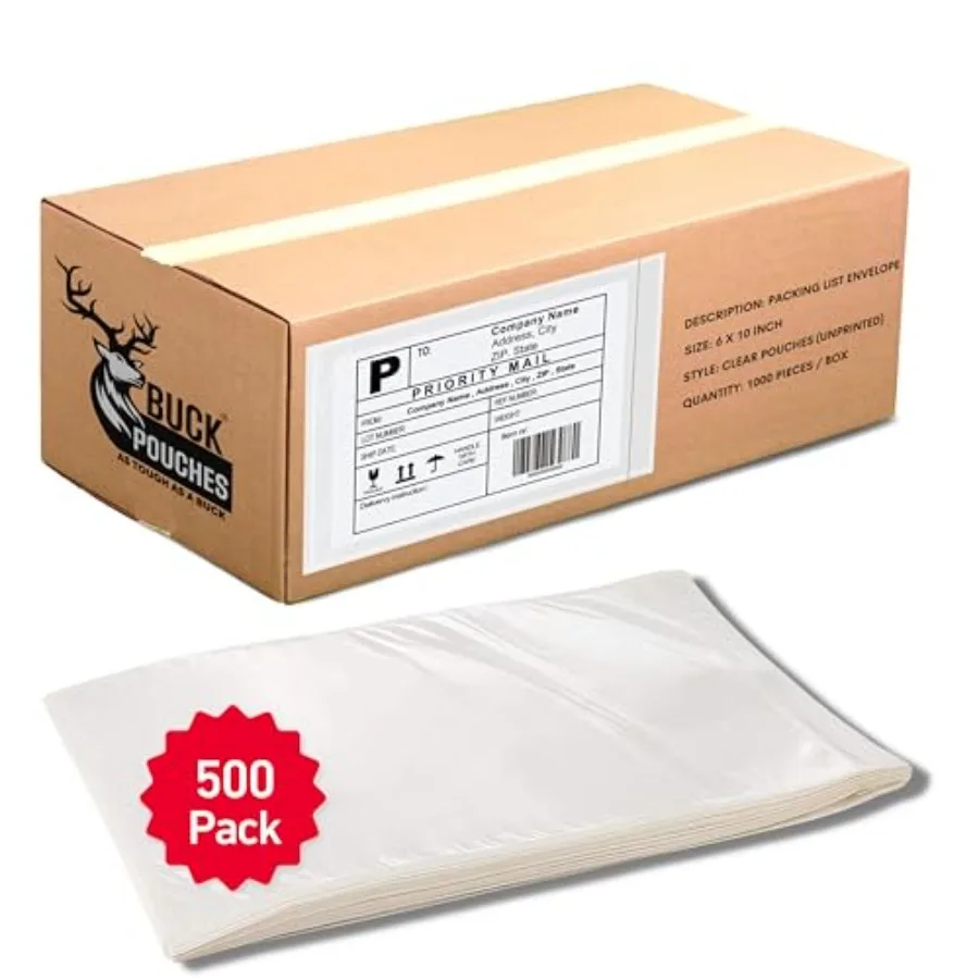 Упаковка из 6x10 дюймов (15x25 см) прозрачных самоклеящихся пакетов для транспортных этикеток, водонепроницаемые конверты для упаковочных накладных, идеально подходят для отправки.
Упаковка из 6x10 дюймов (15x25 см) прозрачных самоклеящихся пакетов для транспортных этикеток, водонепроницаемые конверты для упаковочных накладных, идеально подходят для отправки.