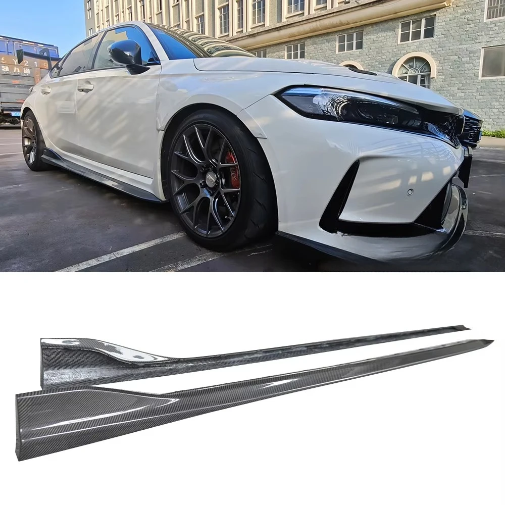 VRS Style Dry Carbon Fiber Front Splitter Chin Spoiler Side Skirts for Civic 11TH FL5 Type R 2022-2023
VRS Style Dry Carbon Fiber Front Splitter Chin Spoiler Side Skirts for Civic 11TH FL5 Type R 2022-2023