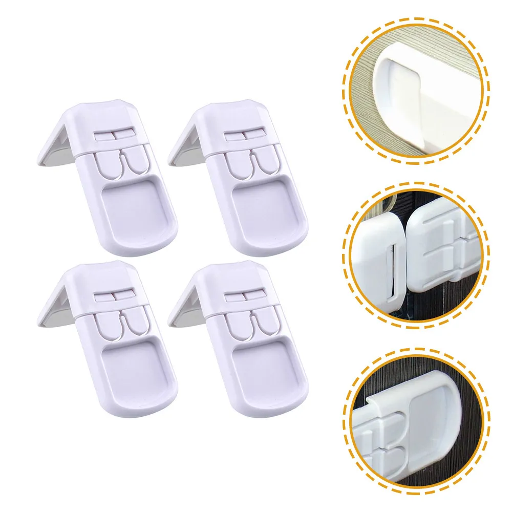 4Pcs Drawer Door Latch for Babies Right Angle Cabinet Locks Exquisite Workmanship Strong Adhesive Childproof Locks
4Pcs Drawer Door Latch for Babies Right Angle Cabinet Locks Exquisite Workmanship Strong Adhesive Childproof Locks