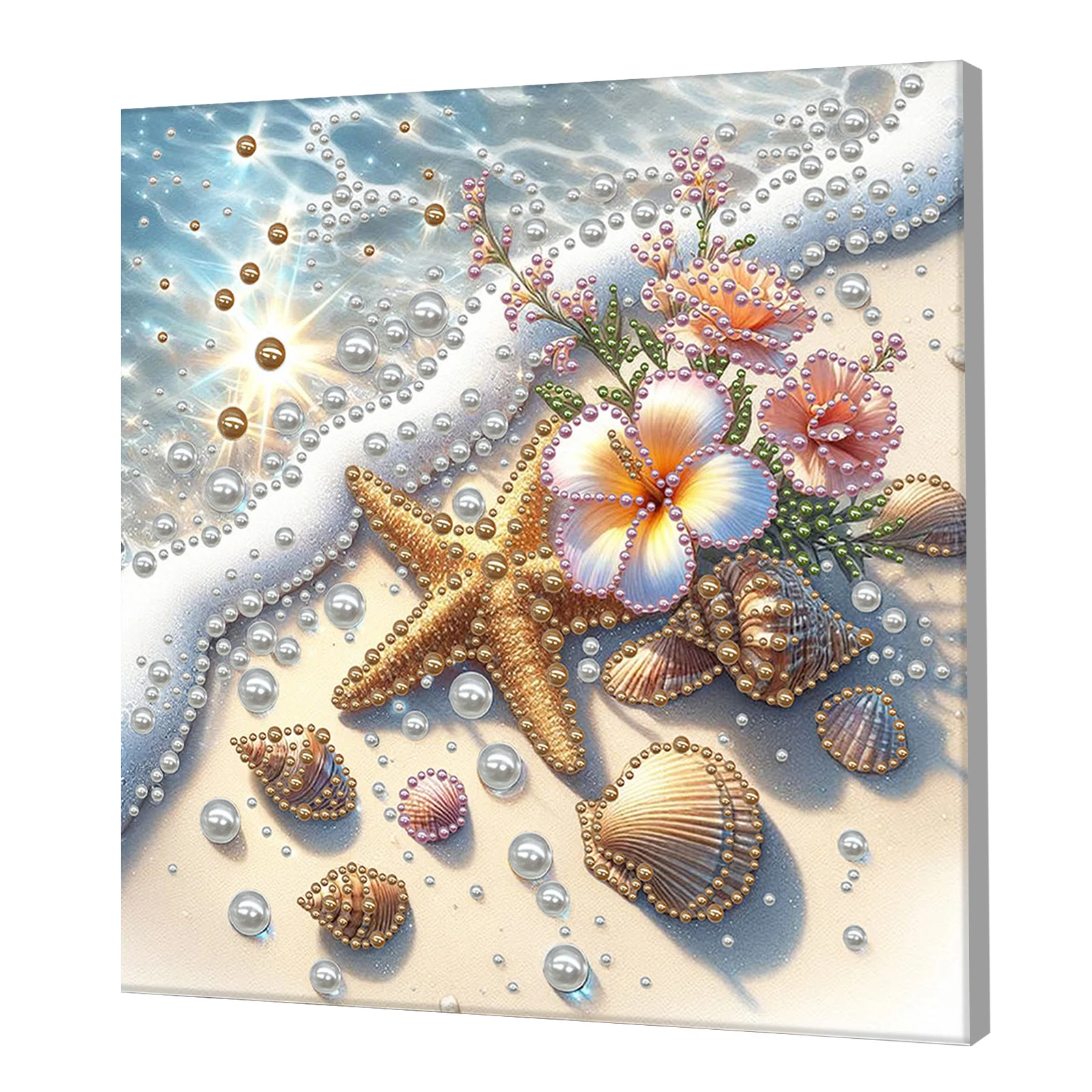 Seaside DIY Pearl Dot Painting With Frame Pearl Art Painting 30x40cm Home Decor
Seaside DIY Pearl Dot Painting With Frame Pearl Art Painting 30x40cm Home Decor