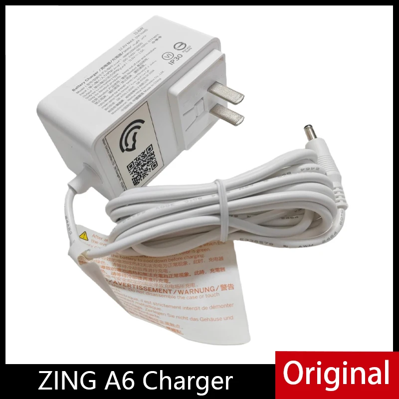 Original 11.6W Charger for Ninebot ZING A6 Kids Electric Scooter Parts Battery Power Adapter Charger 11.6V 1A
Original 11.6W Charger for Ninebot ZING A6 Kids Electric Scooter Parts Battery Power Adapter Charger 11.6V 1A