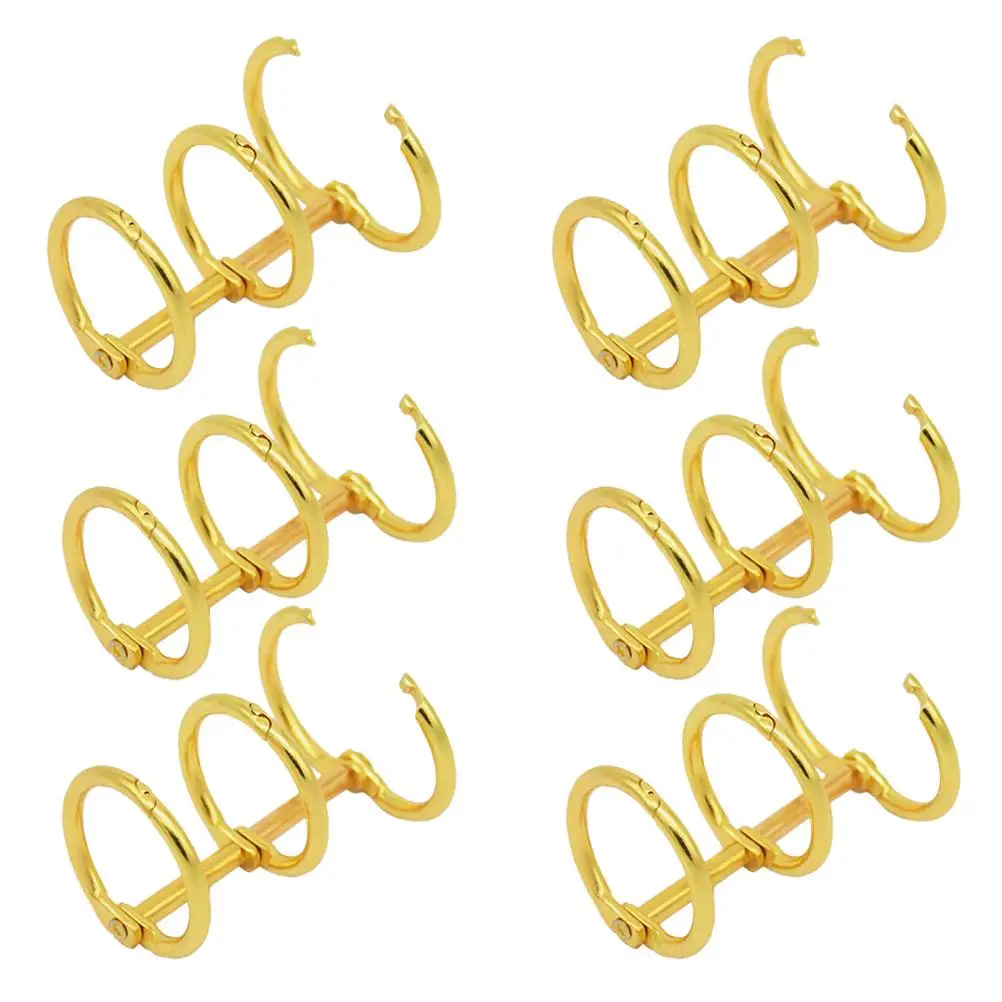 6pcs 25mm Metal Loose Leaf Binder Rings Binders Office School Supplies Three Holes Spiral DIY Book Rings
6pcs 25mm Metal Loose Leaf Binder Rings Binders Office School Supplies Three Holes Spiral DIY Book Rings