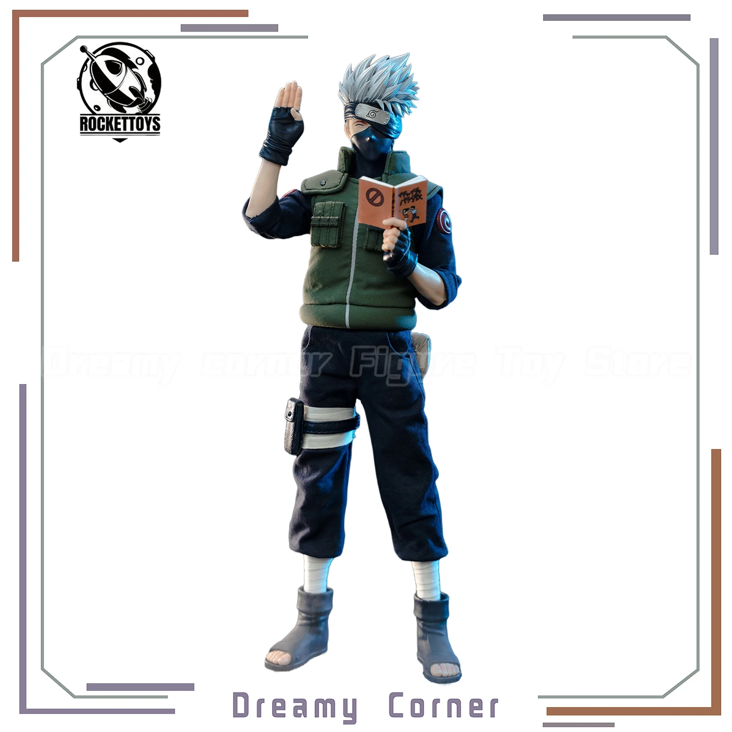 【In Stock】Original RocketToys ROC-004 NARUTO Shippuden Hatake Kakashi 1/6 Action Figure Ornaments Toys
【In Stock】Original RocketToys ROC-004 NARUTO Shippuden Hatake Kakashi 1/6 Action Figure Ornaments Toys