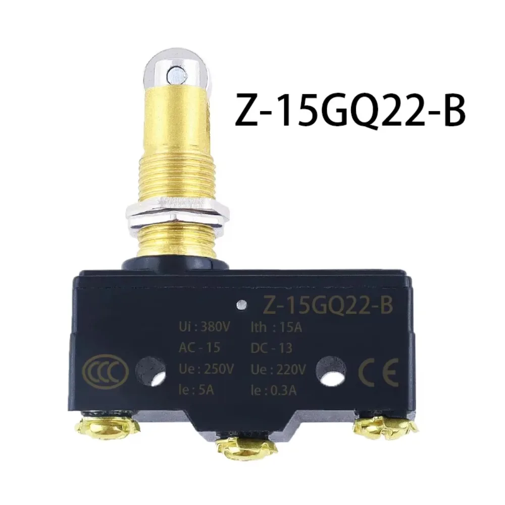 Émbolo rodillo montaje en Panel SPSD, interruptor límite básico 1NO 1NC, 1 piezas, 15A, Z-15GQ22-B, 12mm
Émbolo rodillo montaje en Panel SPSD, interruptor límite básico 1NO 1NC, 1 piezas, 15A, Z-15GQ22-B, 12mm