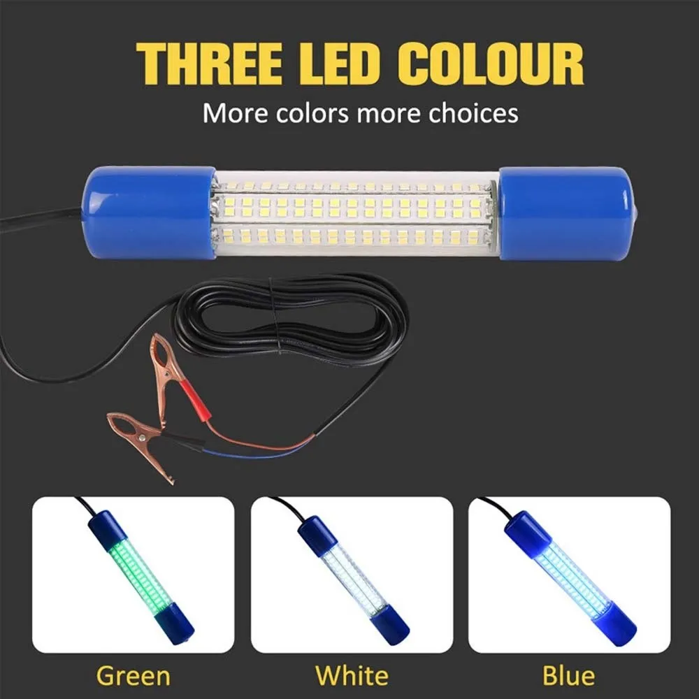 180 Beads Underwater Fishing Light 30W LED Lures Finder Lamp Portable Plastic Submersible Boat Lamp Salvage Operation
180 Beads Underwater Fishing Light 30W LED Lures Finder Lamp Portable Plastic Submersible Boat Lamp Salvage Operation