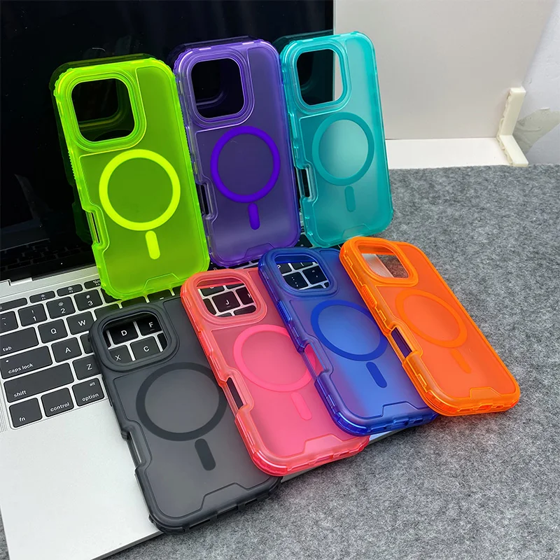 3 IN 1 Shockproof MagSafe Case For iPhone 16 pro max 15 Pro 14 13 12 11 Frosted Simple Translucent Wireless Charging Back Cover
3 IN 1 Shockproof MagSafe Case For iPhone 16 pro max 15 Pro 14 13 12 11 Frosted Simple Translucent Wireless Charging Back Cover