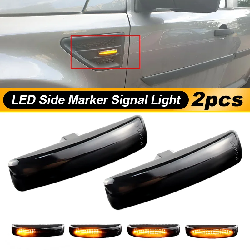 For Land Rover LR2 Freelander 2 L359 LR3 LR4 L319 Range Rover Sport (L320) Dynamic LED Side Marker Turn Signal Light LR007954
For Land Rover LR2 Freelander 2 L359 LR3 LR4 L319 Range Rover Sport (L320) Dynamic LED Side Marker Turn Signal Light LR007954