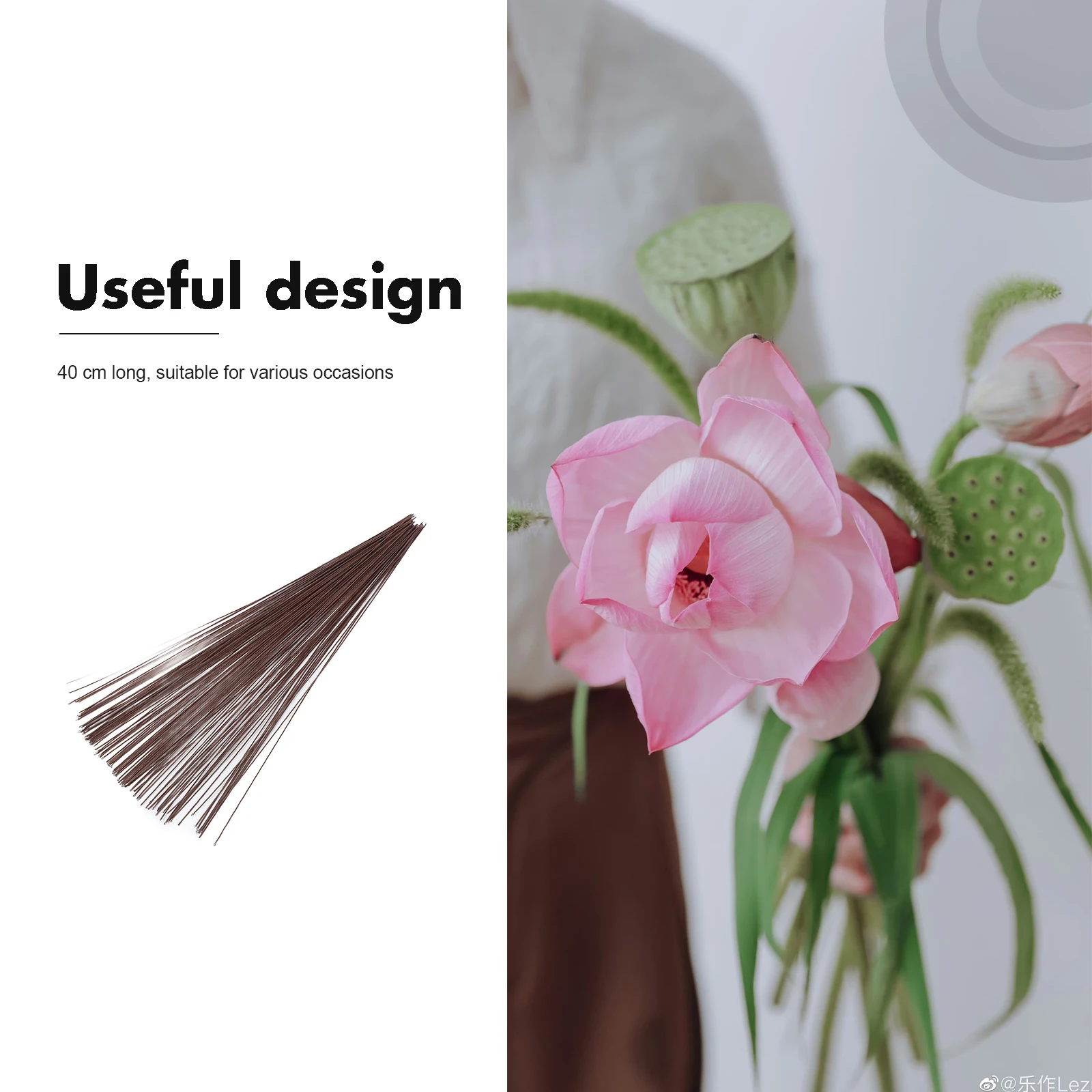 150 Pcs Paper-wrapped Wire Pole Floral Rattan Binding Diy Twisting Rod Flower Tower Stem Bendable for Crafts
150 Pcs Paper-wrapped Wire Pole Floral Rattan Binding Diy Twisting Rod Flower Tower Stem Bendable for Crafts