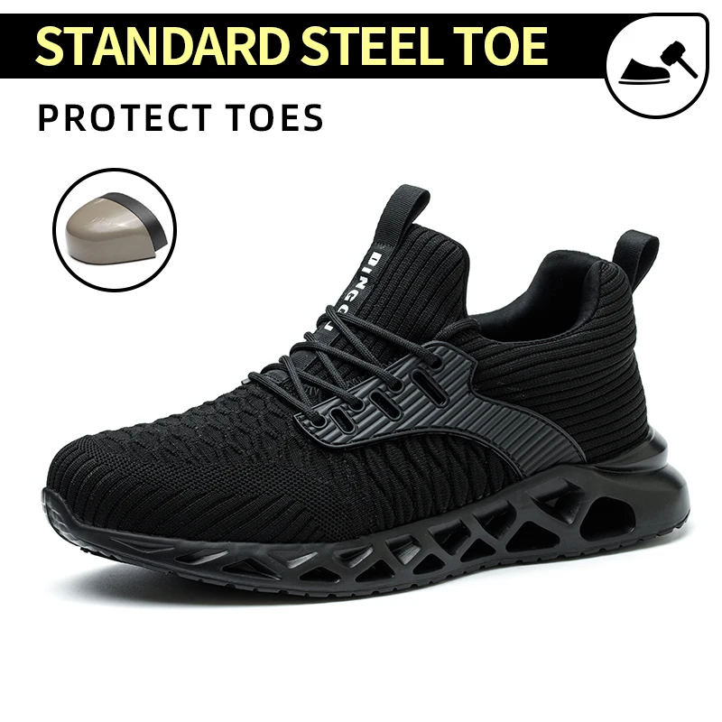 Men's work and functional shoes, safety protective, wear-resistant, labor protection men's shoes Men's work safety shoes, anti-slip, wear-resistant, anti-smashing, anti-puncture, construction site functional labor protection shoes
Men's work and functional shoes, safety protective, wear-resistant, labor protection men's shoes Men's work safety shoes, anti-slip, wear-resistant, anti-smashing, anti-puncture, construction site functional labor protection shoes