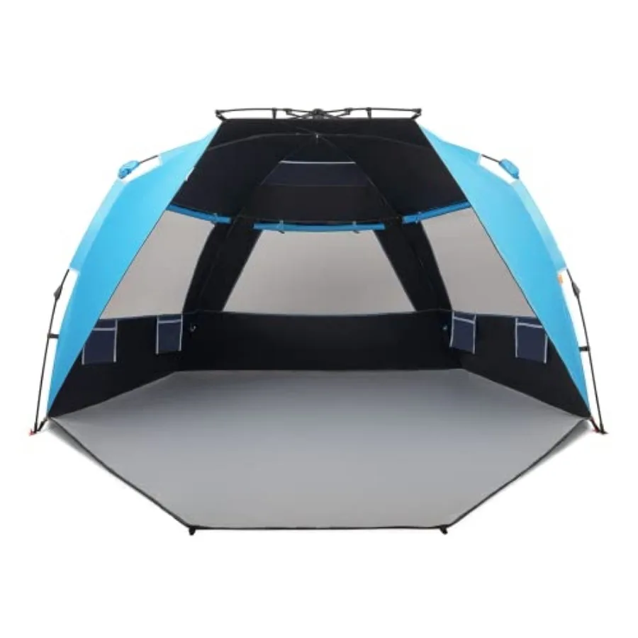 XL Beach Tent 99" Wide for 46 Person Sun UPF 50+ with Extended Zippered Porch
XL Beach Tent 99" Wide for 46 Person Sun UPF 50+ with Extended Zippered Porch