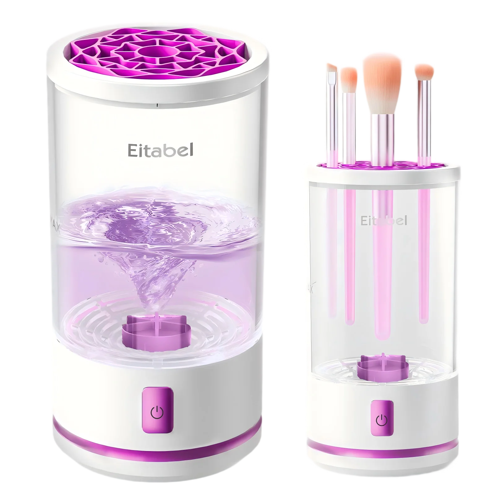 Makeup Brush Cleaner Machine - 7000RPM Portable Automatic Cosmetic Brushes Cleanser Tool for All Size Beauty Makeup Brush
Makeup Brush Cleaner Machine - 7000RPM Portable Automatic Cosmetic Brushes Cleanser Tool for All Size Beauty Makeup Brush