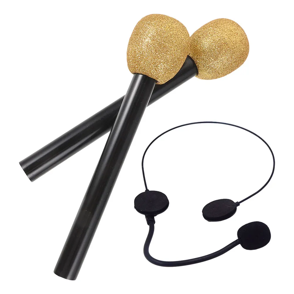 Simulation Microphone Pretend Microphone Fake Party Toy Stage Performance Play Decor Glitter Vintage Mic Foam Safe
Simulation Microphone Pretend Microphone Fake Party Toy Stage Performance Play Decor Glitter Vintage Mic Foam Safe