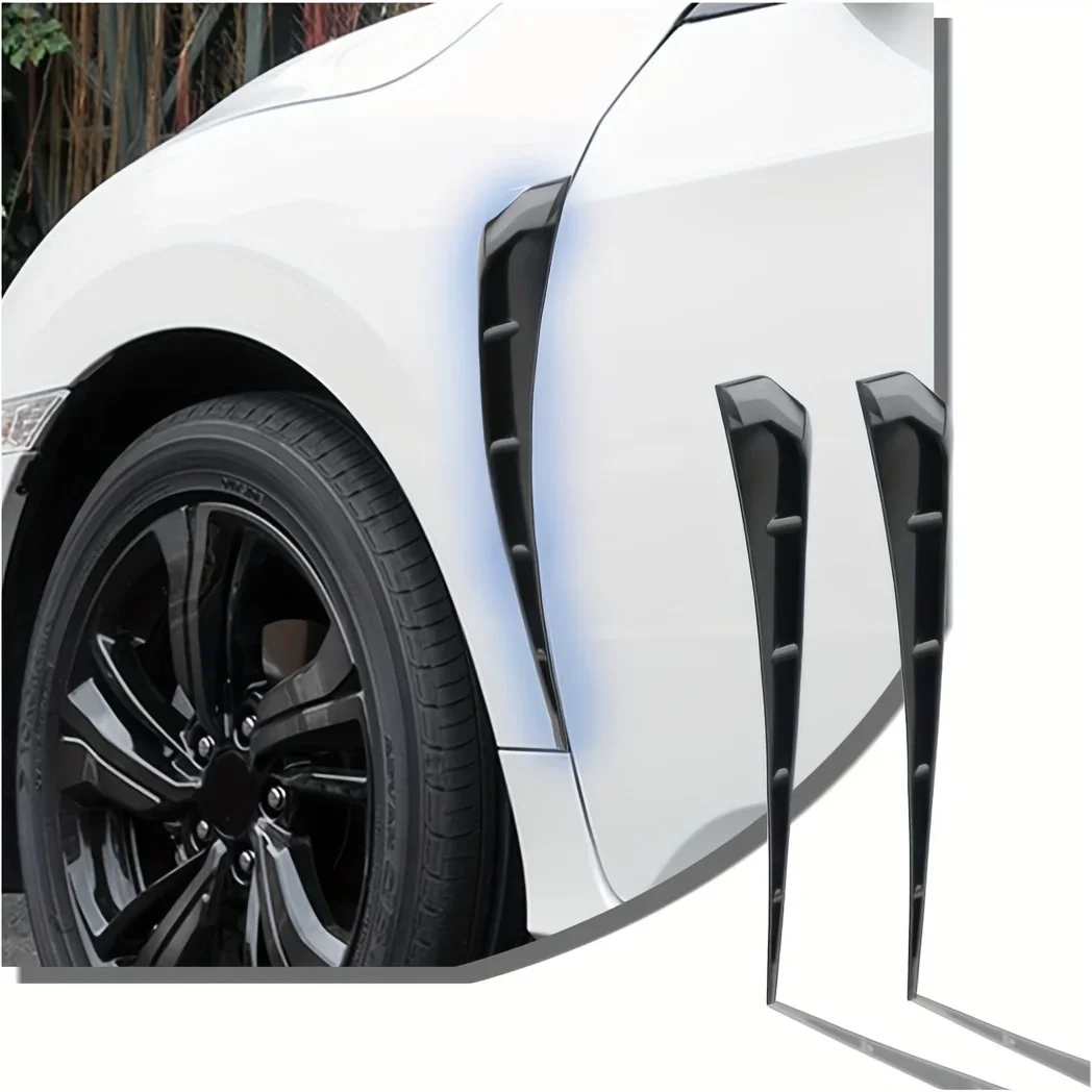 Car Fender Side Vent, 2pcs Carbon Fiber Spoiler Body Trim Cover, Airflow Inlet Air Hole Grille, Car Accessories For Most Cars
Car Fender Side Vent, 2pcs Carbon Fiber Spoiler Body Trim Cover, Airflow Inlet Air Hole Grille, Car Accessories For Most Cars