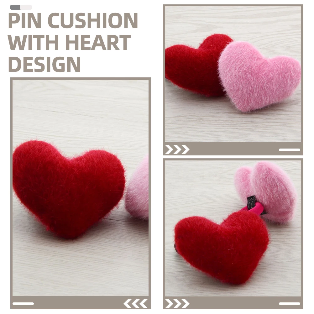 2Pcs Heart Shaped Needle Holder Cushions Wristband Design Sewing Pin ganizers Portable Needlework Supplies Red Pink DIY Tools
2Pcs Heart Shaped Needle Holder Cushions Wristband Design Sewing Pin ganizers Portable Needlework Supplies Red Pink DIY Tools