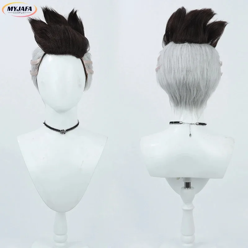 Anime Edgerunners Martinez David Cosplay Wig Black Gray Short Heat Resistant Hair Halloween Party Wigs + Wig Cap
Anime Edgerunners Martinez David Cosplay Wig Black Gray Short Heat Resistant Hair Halloween Party Wigs + Wig Cap