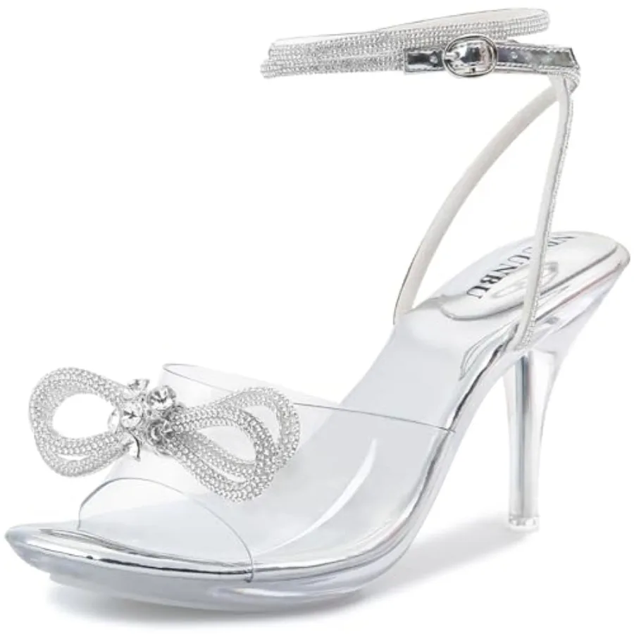 Clear Heels With Rhinestone Bow Strappy Sandals For Women Ankle Strap Butterfly Transparent Platform High Heel Sexy Slingback K
Clear Heels With Rhinestone Bow Strappy Sandals For Women Ankle Strap Butterfly Transparent Platform High Heel Sexy Slingback K